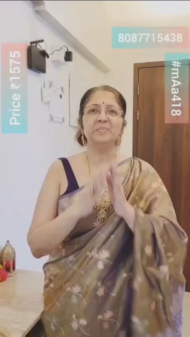 Antique Finish Long Laxmi Pendant Set m418 mAa418