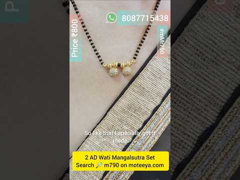 2 AD Wati Mangalsutra Set m790 790