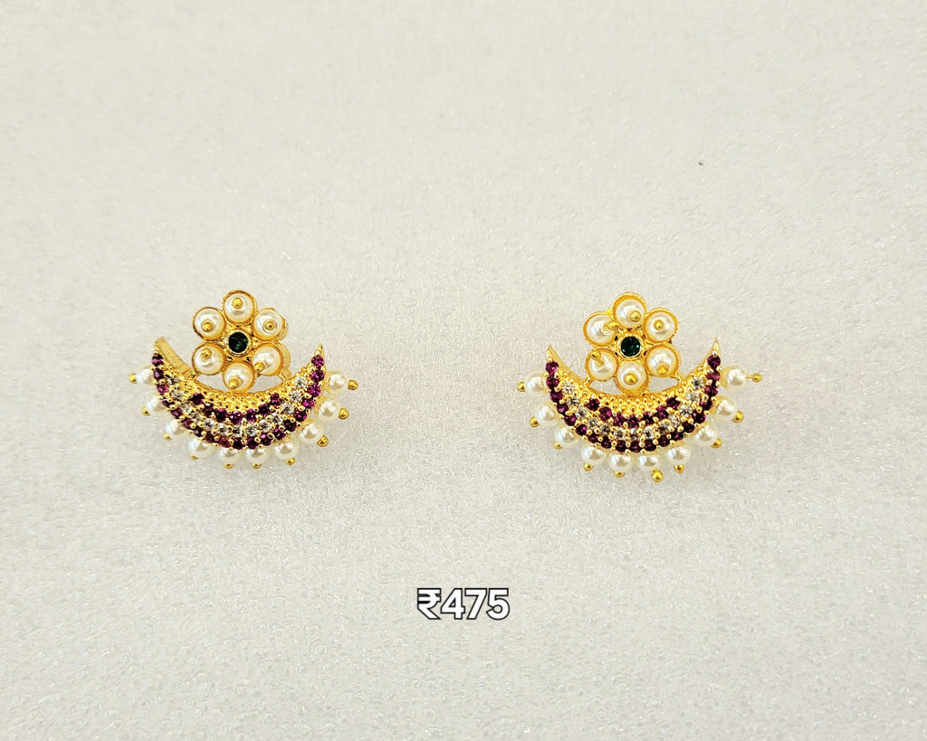 Moti Chandrakor Earrings m487 487