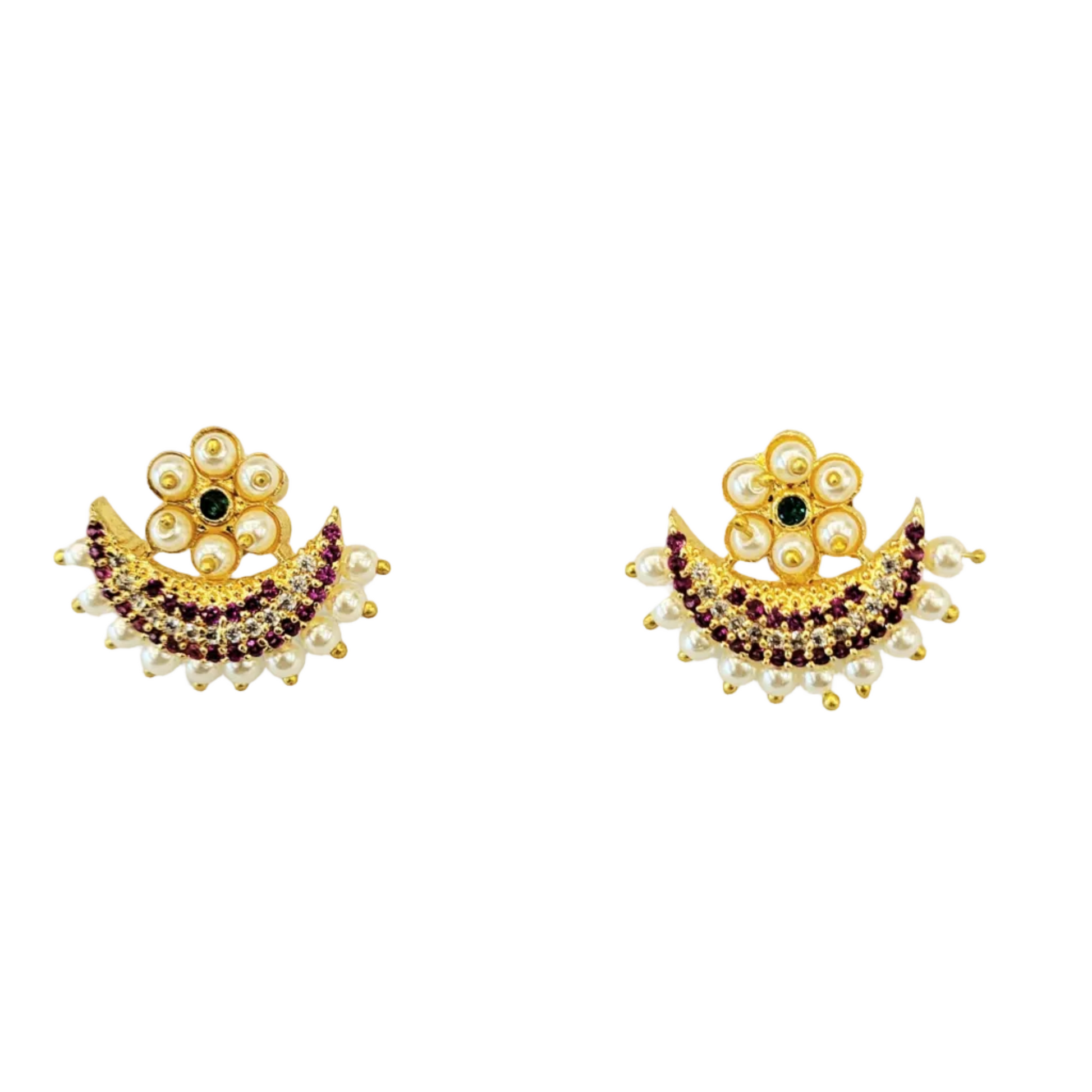 Moti Chandrakor Earrings m487 487