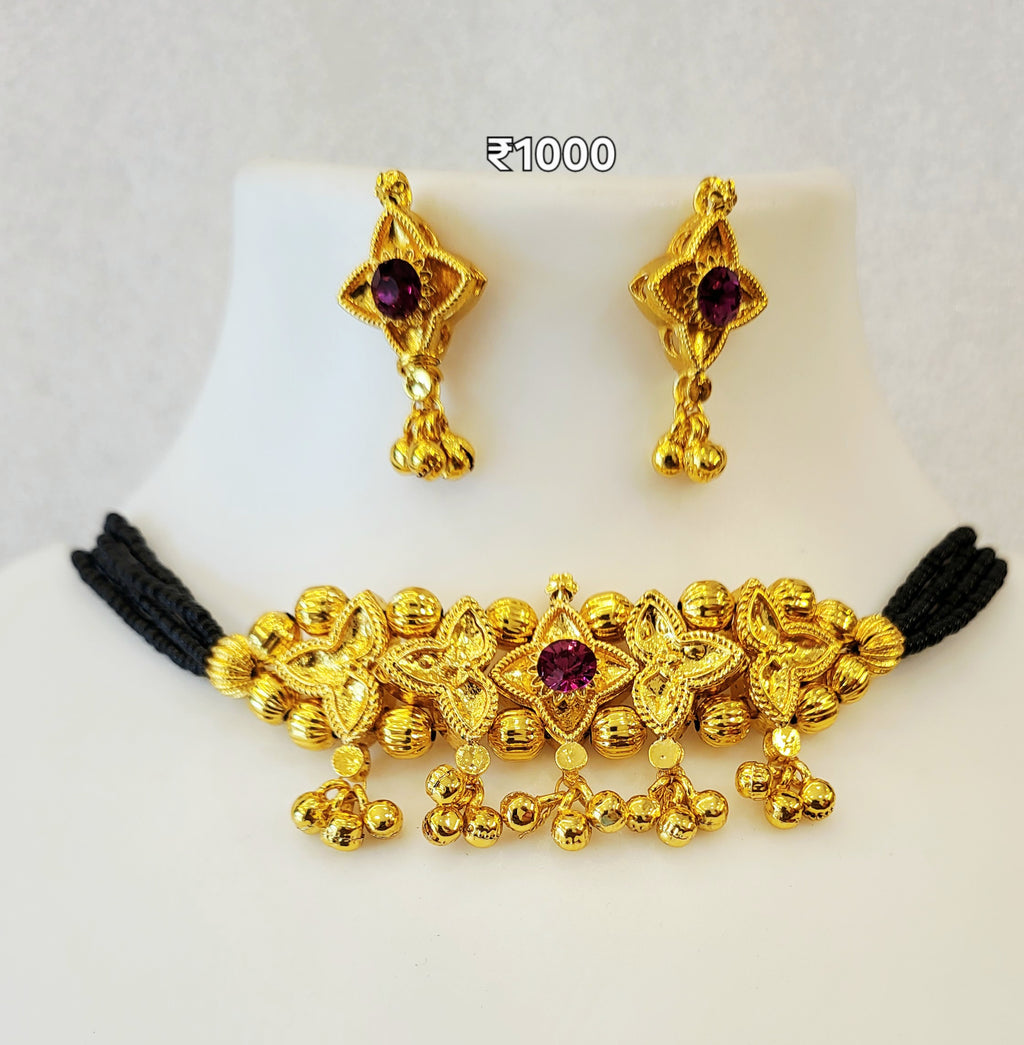 Bel Paan Mangalsutra m537 mSu537