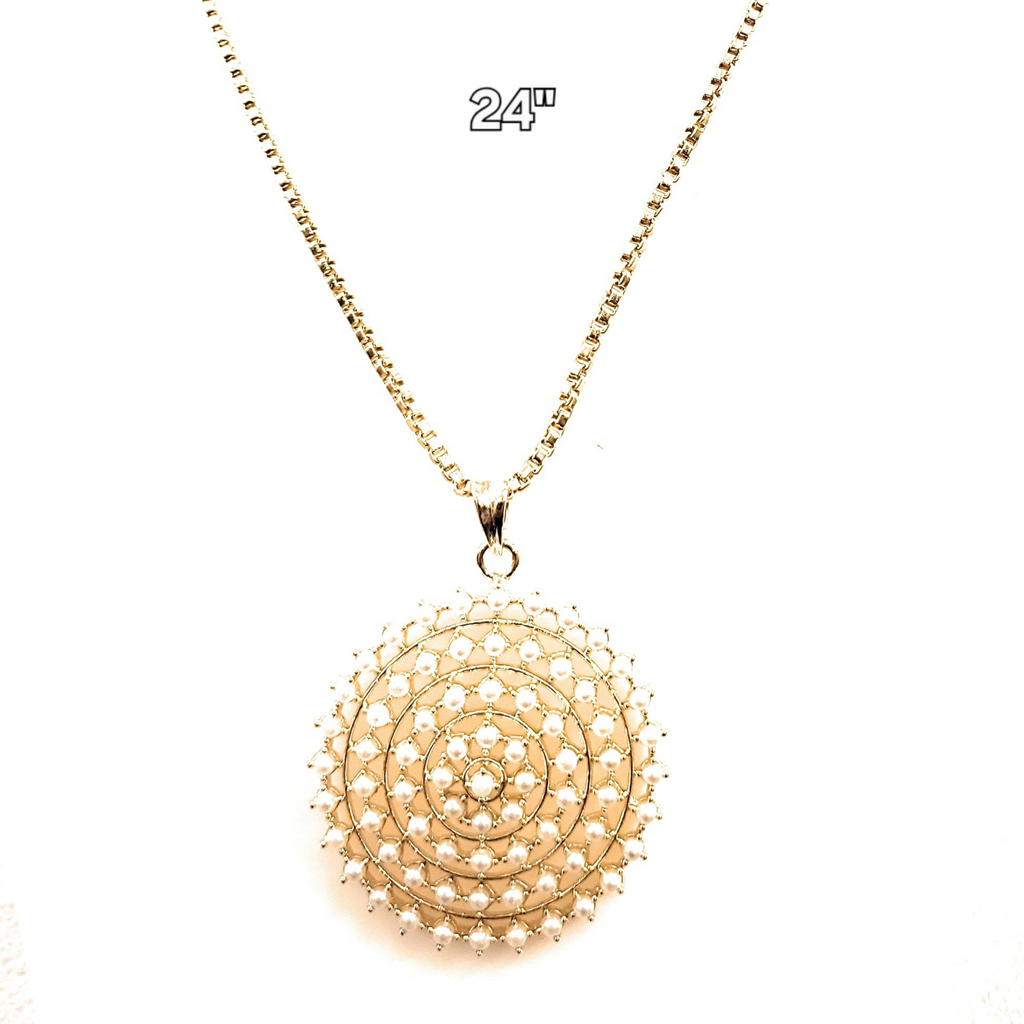 Moti Rathchakra Locket Set mSu543 m543 543