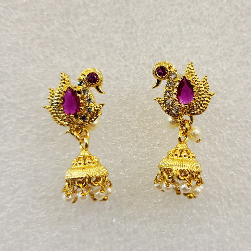 Red Pink Mayur Zhumka Top m569 569