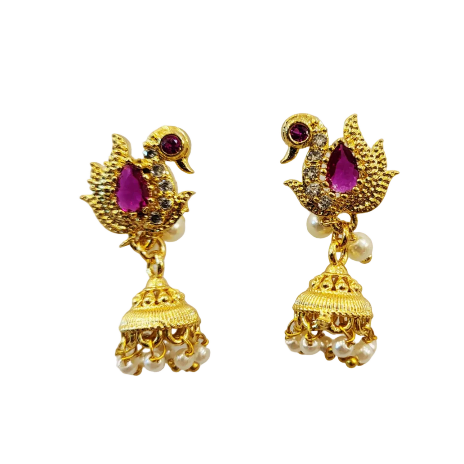 Red Pink Mayur Zhumka Top m569 569
