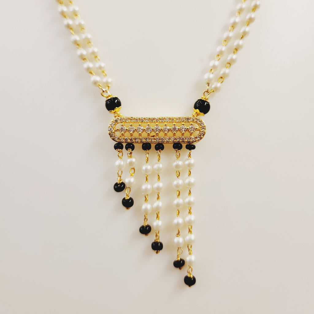Tapering Taviz Mangalsutra Moti Set m570 570