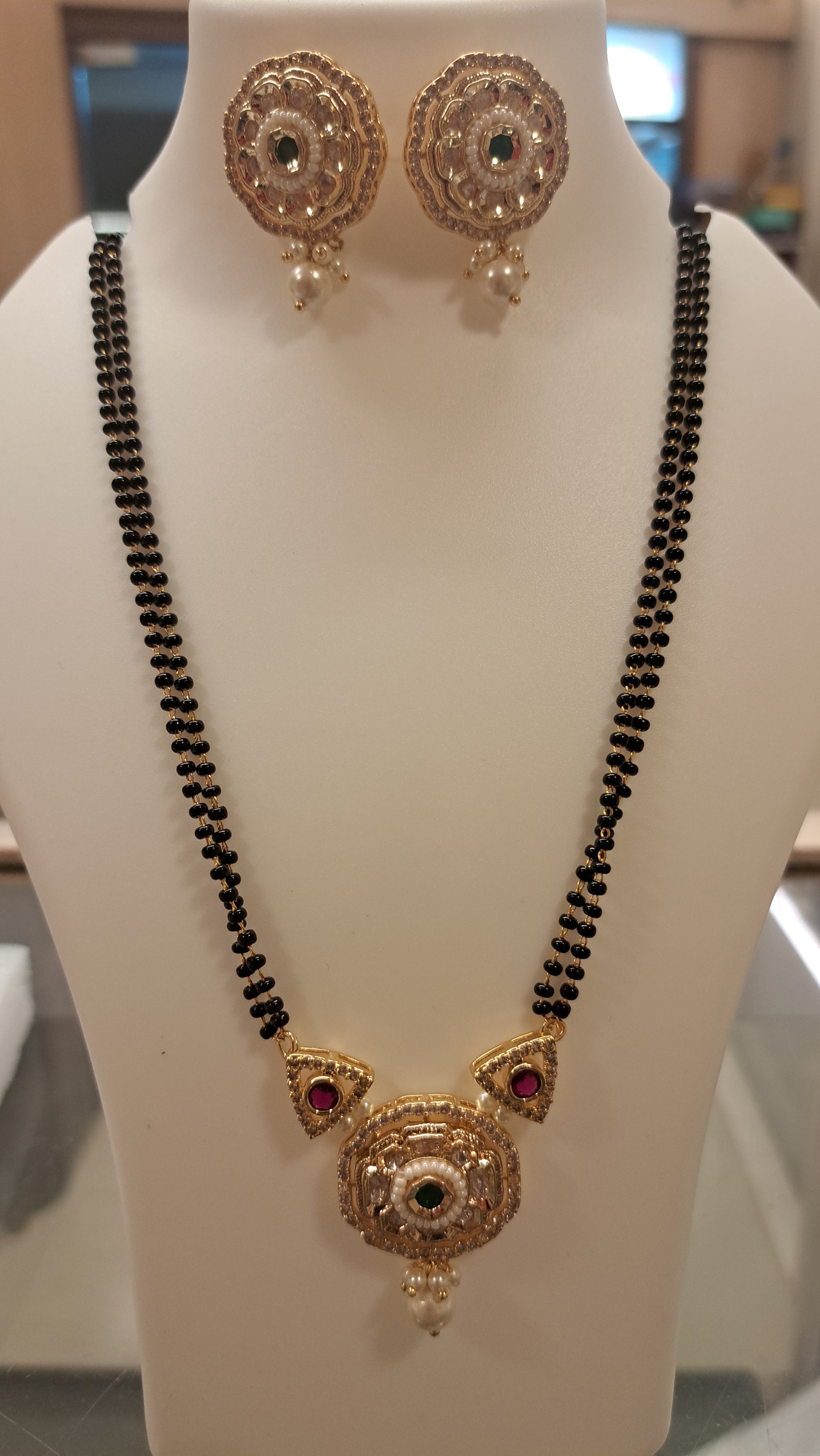 Kundan set 30" Mangalsutra m315